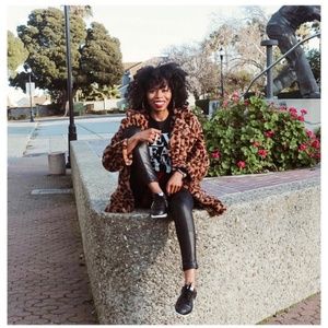 Leopard “Teddy” coat